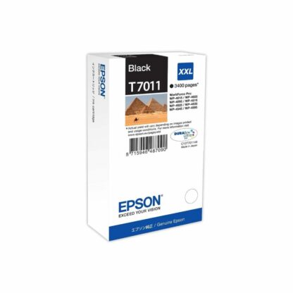 epson T7011 sort blækpatron 63,2 ml C13T70114010 - original