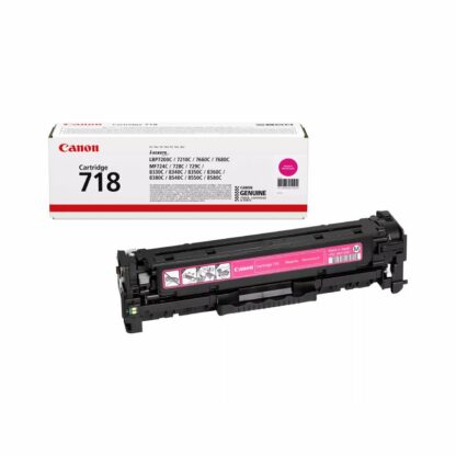 Canon 718 magenta toner 2.900 sider 2660B002 - original