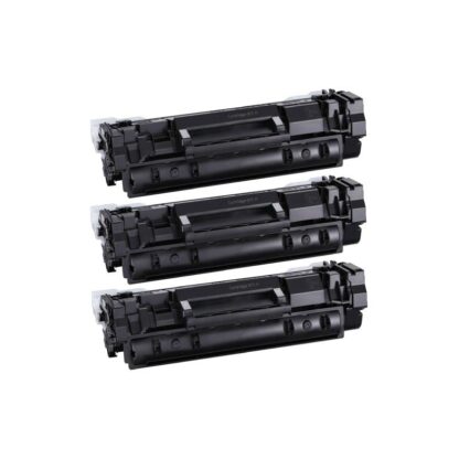 Rabat sæt! Canon 071H - 3 stk sort toner 7.500 sider - kompatibel 1 farver