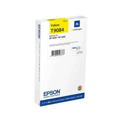 Epson  T9084 gul blækpatron 4.000 sider - original C13T908440