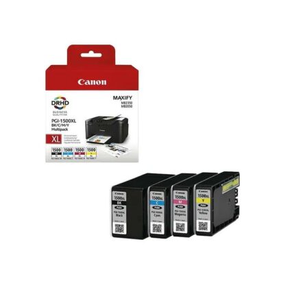 Canon PGI-1500XL bk-c-m-y blækpatron 70,7 ml - original 9182B004 / 9182B010