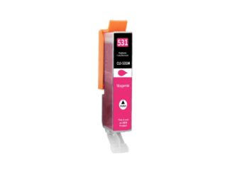 Canon CLI-531M magenta blækpatron 475 sider - kompatibel 6120C001