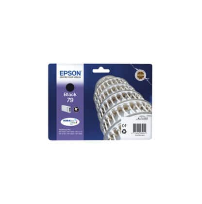 Epson 79 sort blækpatron 14.4 ml - original C13T79114010