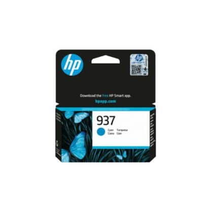 HP 937 cyan blækpatron 800 sider - original 4S6W2NE