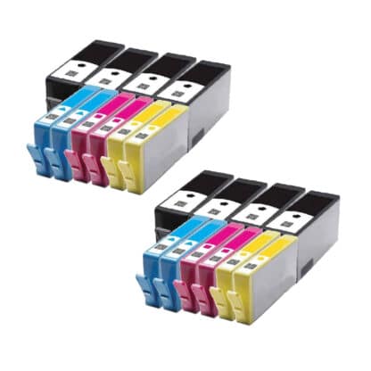 Rabat sæt! HP 655XL - 8 x BK 4 x C-M-Y - Kompatibel - 655XL - 380 ml 20 stk.