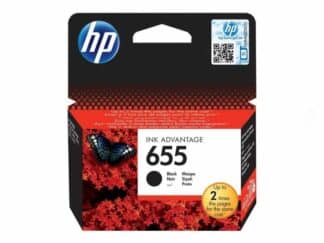 HP 655 sort blækpatron 550 sider - CZ109AE - original