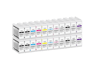 Rabat sæt! Epson T47A 4 x PBK 2 x C-M-Y-LC-LM-G-MBK-LG-V blækpatron 22 stk. - Kompatibel - C13T47A100-C13T47AD00