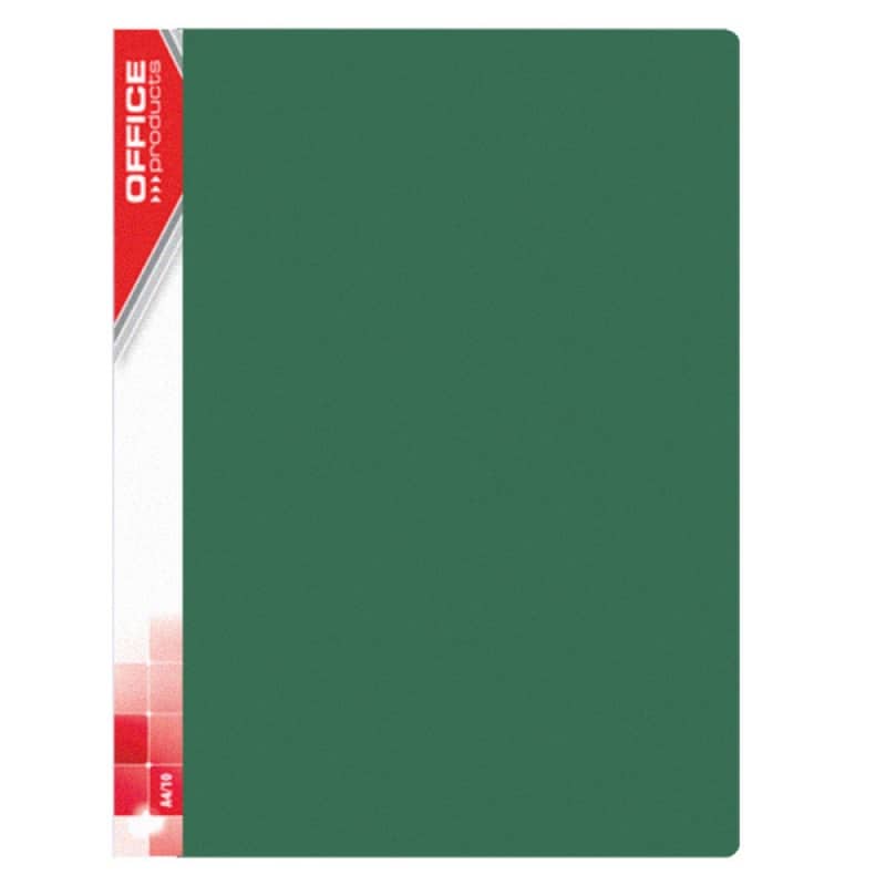 Billede af Displaymappe A4 700 micron 10 lommer grøn.