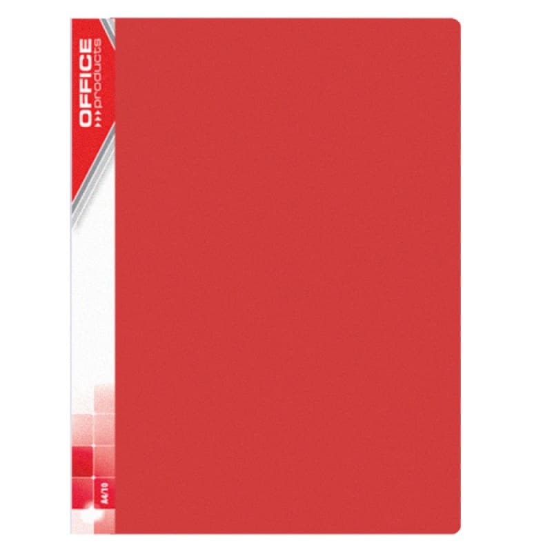 Billede af Display Book A4 20 lommer rød.