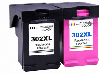 Rabat sæt! HP 302XL – 1 x Sort 1 x Farve – Kompatibel – HP 302 XL - 48 ml